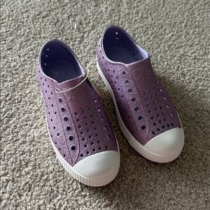 Native shoes Jefferson Bling Powder Bling/ Shell White